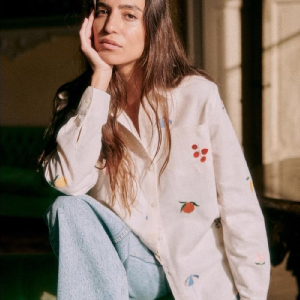 Sezane Tomboy Shirt - Italie